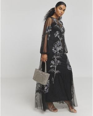 Maya Curve Maya Deluxe Embellished Dress - Black