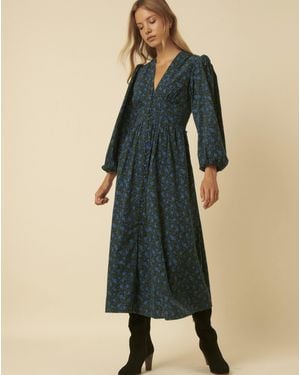 Nobody's Child Starlight Midi Dress - Blue