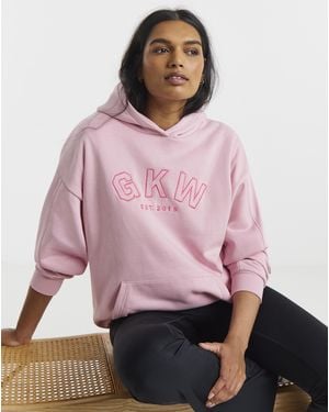 Gym King Relaxed Fit Hoodie - Pink