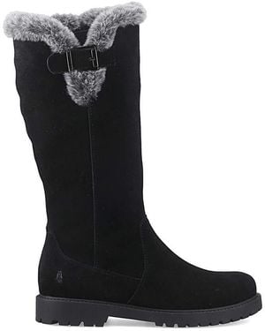 Hush Puppies Honour Long Boot - Black