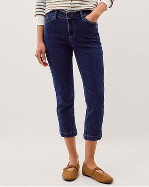 Monsoon Idabella Crop Skinny Jeans - Blue