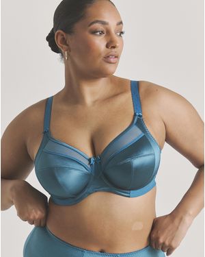Goddess Keira Full Cup Bra - Blue