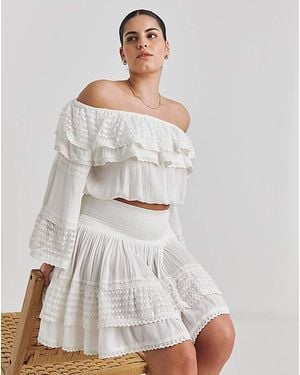 Figleaves Frida Beach Co-Ord - White