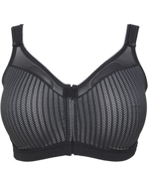 Berlei Beauty Stripe F/F Non Wired Bra - Black
