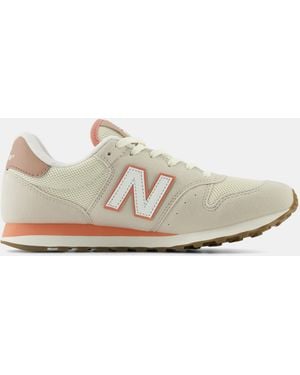 New Balance 500 Trainers - White
