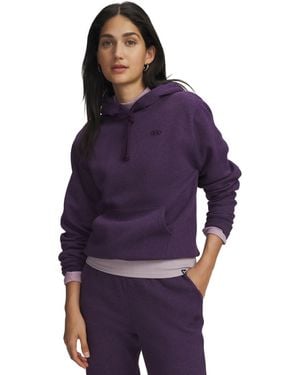 Under Armour Rival Fleece Hoodie - Purple