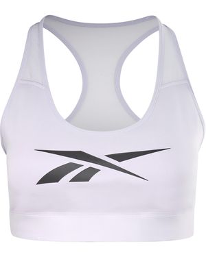 Reebok Lux Vector Racer Bra - Purple