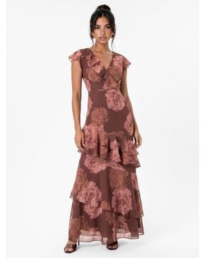 Anaya with love Anaya Floral Print Dress - Red
