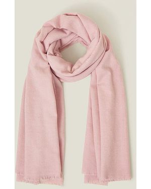 Accessorize Grace Blanket Scarf - Pink