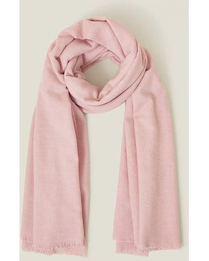 Accessorize Grace Blanket Scarf - Pink