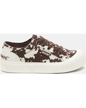 Rocket Dog Jazzin Canvas Trainers - White