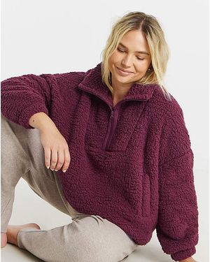 Pretty Secrets Snuggle Top - Purple