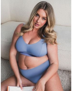 Curvy Kate Zen Non-Wired Bralette - Blue