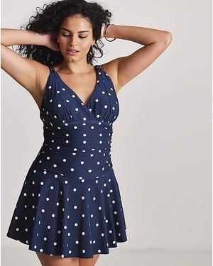 MAGISCULPT Lose Up To An Inch Swimdress - Blue
