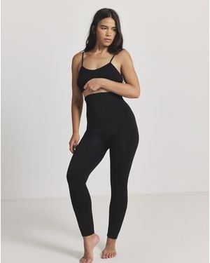 Pretty Secrets Thermal 300G Footless Tights - Black