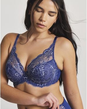 Pretty Secrets Ella Full Cup Wired Bra - Blue