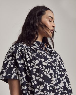 Julipa Printed Lightweight Shirt - Blue