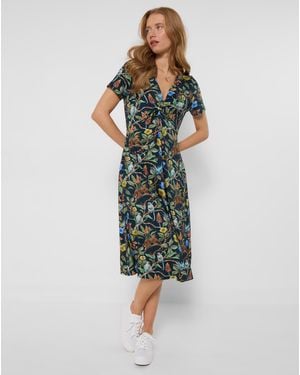 Joe Browns Azalea Twist Jersey Dress - Green