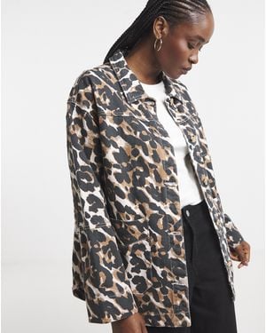 Simply Be Utility Jacket - White