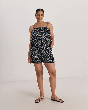 MAGISCULPT Bandeau Playsuit - Blue