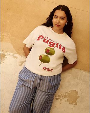 Simply Be Graphic T-Shirt - Brown