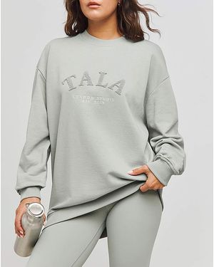 Tala Oversized Crew Sweat - Grey