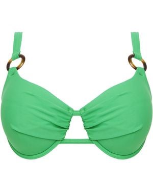 Simply Be Underwired Bikini Top - Green