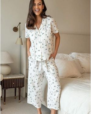 Pour Moi Pour Moi Shirt Pj Set - Natural