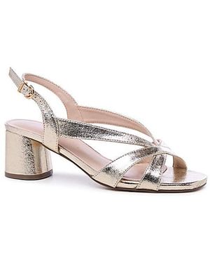 Paradox London Navina Wide Fit Sandals - White