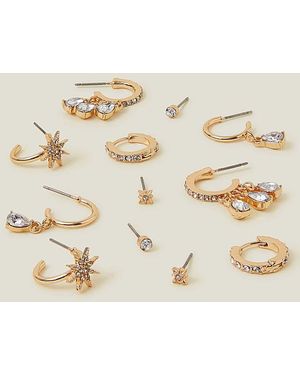 Accessorize 12 X Cellestial Ear Stack - Natural