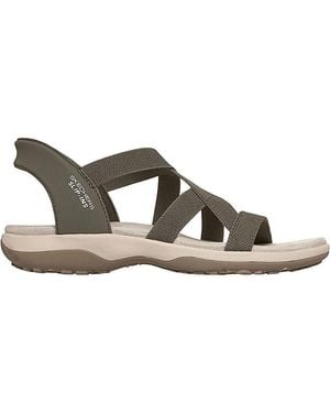 Skechers Reggae Slim Stretch Flex Sandal - Brown