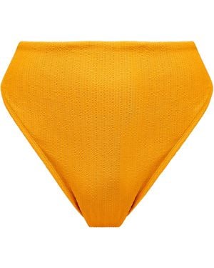 Simply Be Mix And Match High Leg Bikini Bottoms - Orange