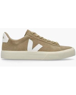 Veja Campo Suede Trainers - Brown