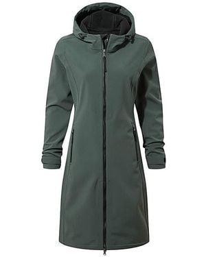 TOG24 Tog24 Enya Softshell Long Jacket - Green