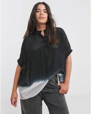 Religion Jade Top - Black