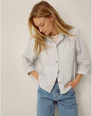 Monsoon Gilly Stripe Shirt - Natural