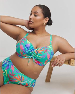 Elomi Toyama Tides Adjustable Bikini Top - Blue