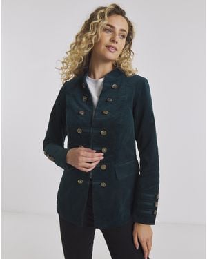 Joe Browns Marley Military Jacket - Blue