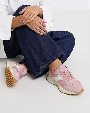 Simply Be Retro Runner Trainer Ex Wide Fit - Blue