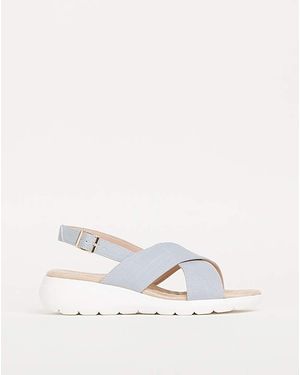 Cushion Walk Sandal Eee Fit - Natural