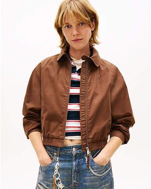 Tommy Hilfiger Cotton Jacket - Brown