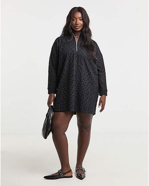 Religion Coral Short Dress - Blue