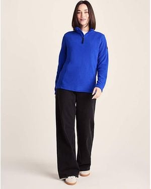 TOG24 Tog24 Revive Fleece Zip Neck - Blue