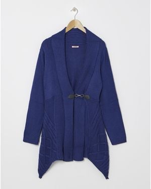 Joe Browns Fabulous Buckle Cardigan - Blue
