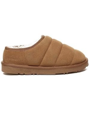 EVER AU Jaeger Low Ankle Slippers - Brown