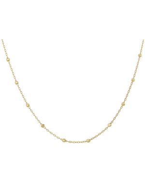 iJewel 9Ct Ball Trace Necklace - Metallic