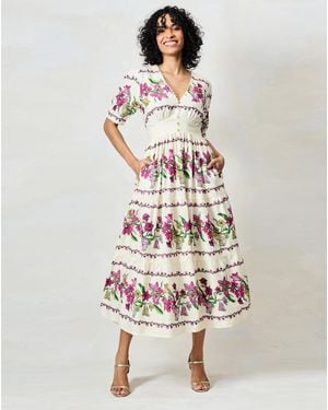 Hope & Ivy Maisie Dress - White