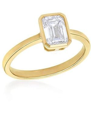 iJewel 9Ct Lab Diamond 1Ct Ring - Metallic