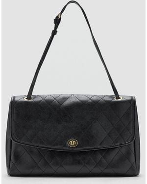 Mango Shoulder Bag Charlie - Black