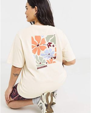 Snowdonia Graphic Oversized T-Shirt - White